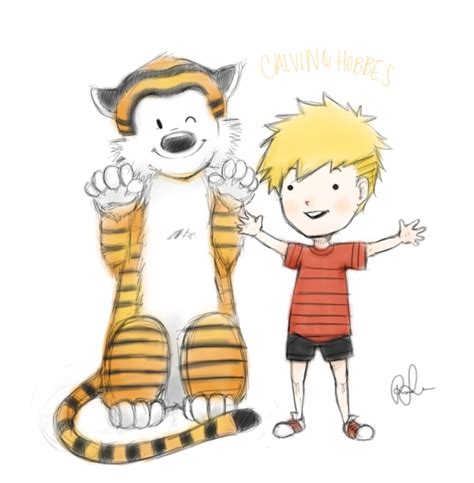 Calvin And Hobbes By Tigersnstuff On Deviantart