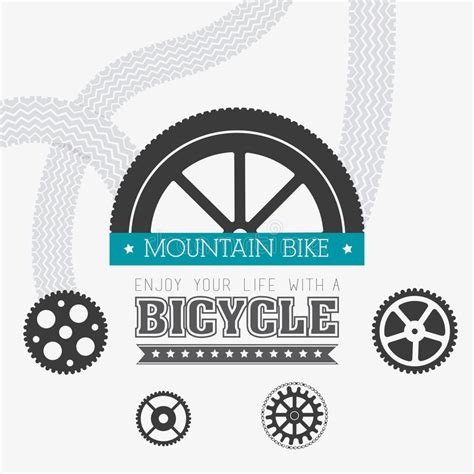 Bike Gears Mountain Bike Stock Illustrations 151 Bike Gears Mountain