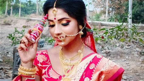 Bridal Shoot By Keya Singh Face Swastika Mondal Youtube