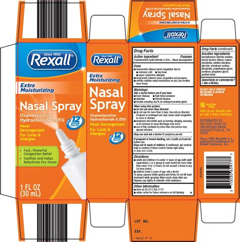 Dolgencorp Llc Nasal Spray Drug Facts