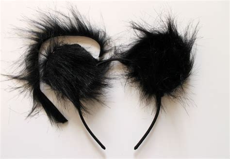 Diy bear ears headband pattern and tutorial hair idea for halloween: DIY Bear Ears Headband for Halloween - Child at Heart Blog