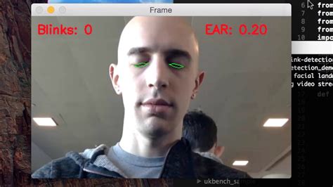 Eye Blink Detection With OpenCV And Python Demo YouTube