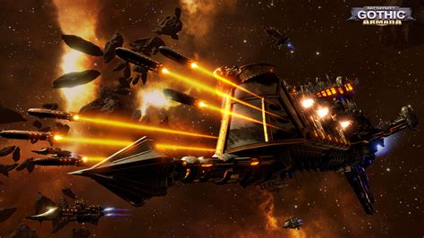 Battlefleet Gothic Armada Gorgeous Unreal Engine 4 Rts Gets Beautiful