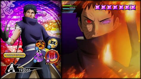Obito Uchiha 7 Star Gameplay Showcase Naruto X Boruto Ninja Voltage