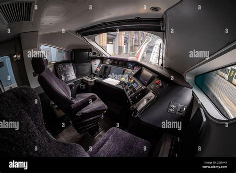 Inside The Driving Cab Of A New Iep Class 800 801 Train Made By