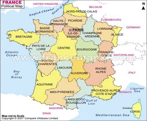 Fransa Siyasi Harita
