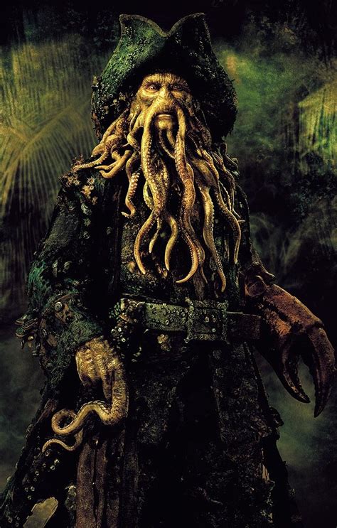 First introduced in the film pirates of the caribbean: Davy Jones (Pirates of the Caribbean) | Villains Wiki ...