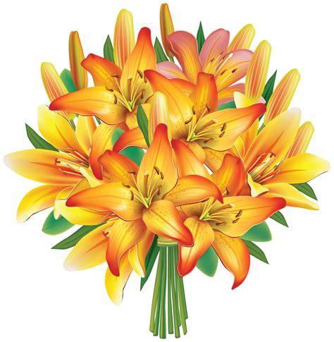 Free Lily Bouquet Cliparts Download Free Lily Bouquet Cliparts Png