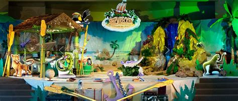Decorating Ideas For Vbs 2018 Shipwrecked Theme Vbs 2018 Jungle