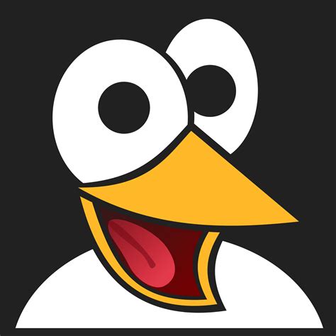 Avatar With Funny Penguin Face As An Illustration Free Image Download