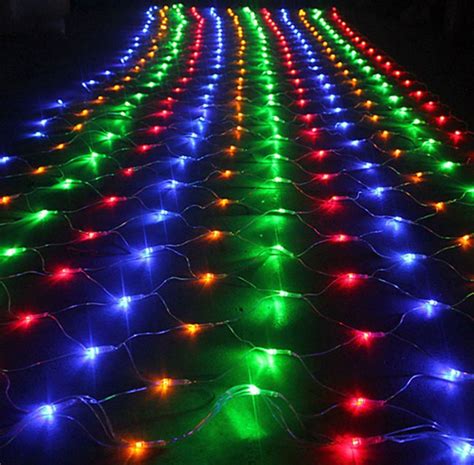 Outside Multi Color Christmas Led Net Lights Yandecor