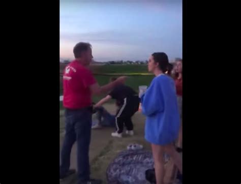 Watch Man Strangles Girl At Park Because She And Teen Friends Are Not