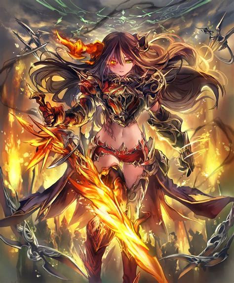 Card Evil Eye Demon Anime Warrior Fantasy Pictures