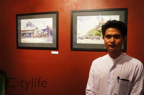 Aung Htet Lwin at Suvannabhumi Art Gallery