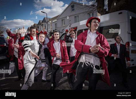 London UK 17th March 2022 British Haredi Jews In North London