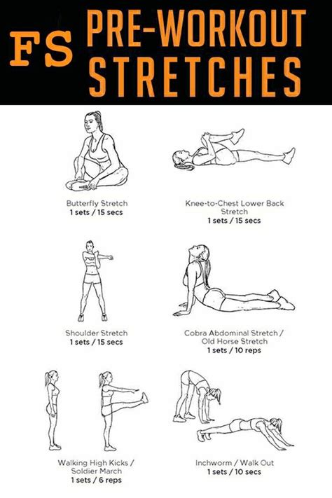 Stretches Before Workout Artofit
