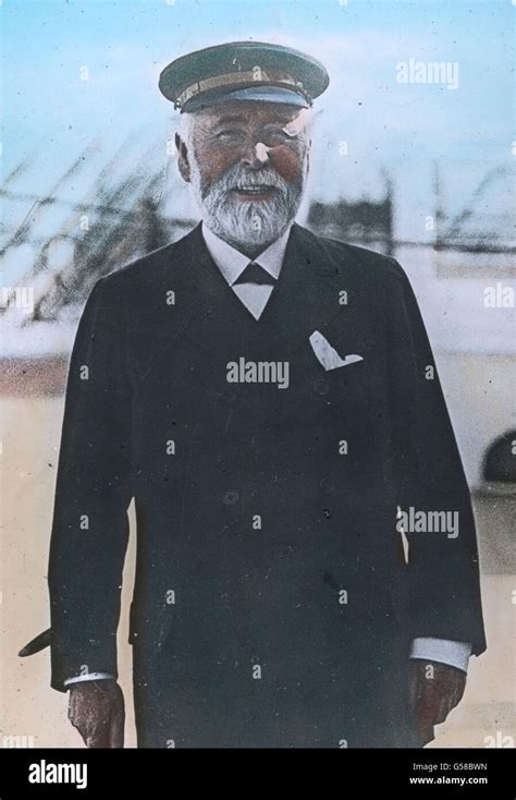 Edward John Smith 1850 1912 Der Kapitän Der Rms Titanic El Viaje