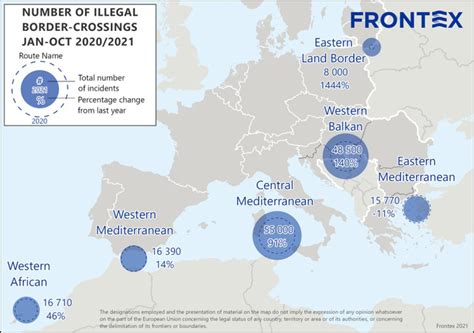 European Union Border Crossings Increased By 70 Frontex Infomigrants