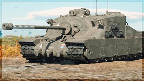 Biggest British Tank Ever The Mighty Tortoise War Thunder Youtube