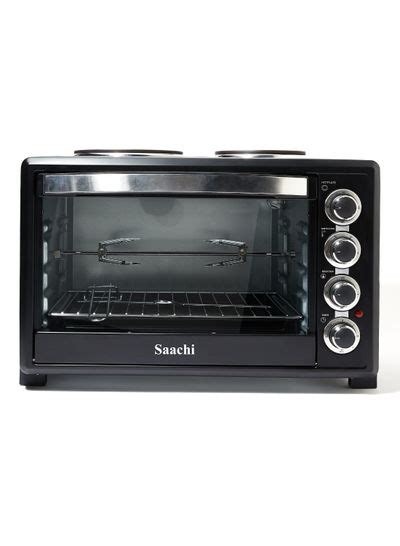 electric oven with hotplates 45 l 2000 w nl oh 1946hpg bk black price in uae noon uae kanbkam