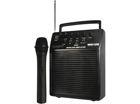 Nady Wa 120hta Portable Wireless Public Address System With Hand Held