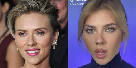 This Russian Tiktoker Is Scarlett Johanssons Doppelgänger
