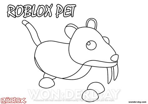 Prezly also shows you how to get free fly potions and. Coloring Book Printable Coloring Roblox Adopt Me Pets ...