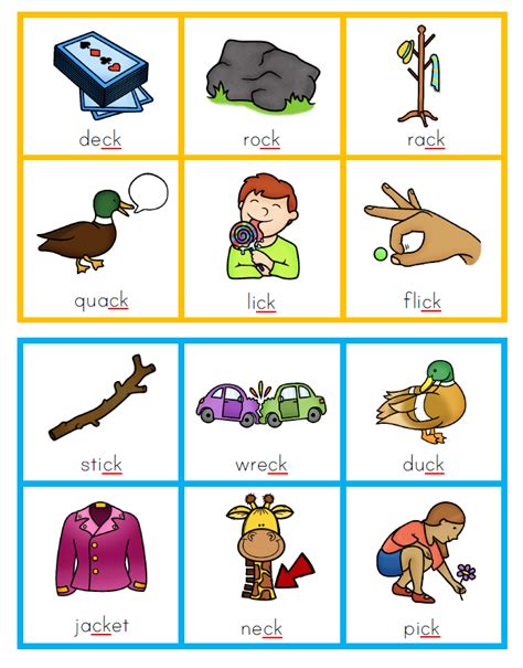 Jolly phonics activities learning phonics phonics worksheets free printable worksheets teaching phonics sounds chart phonics chart phonics flashcards jolly phonics alphabet sounds letter sounds initial sounds. PRINTABLE DIGRAPH BINGO GAME FOR /CK/ SOUND | Phonics ...