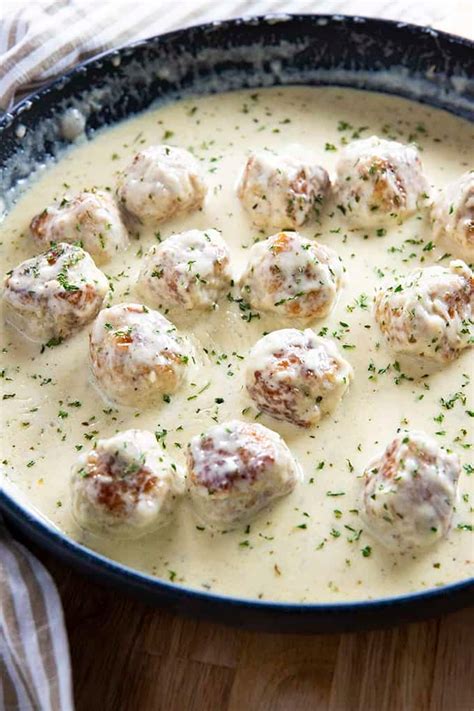 Chicken Alfredo Meatball Subs The Salty Marshmallow Recipe