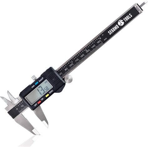 Segomo Tools 6 Inch Electronic Digital Calipers Inch Fractions