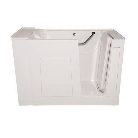 The acrylic exterior makes for a premium build that keeps normal the system responsible for draining water out of the whirlpool is advanced enough to also prevent most excess water from slipping over the edges. Hydro Systems Studio Lifestyle 4.3 ft. Walk-In Whirlpool ...