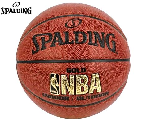 Spalding Nba Gold Basketball Indoor Outdoor The Baller Store