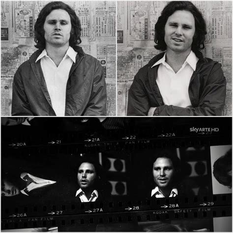 Iconic Jim Morrison In Morrison Hotel Photo Shoot