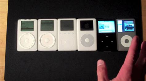 Apple Ipod Classic Part 2 Of 2 Comparing Generations 1 6 Moplay