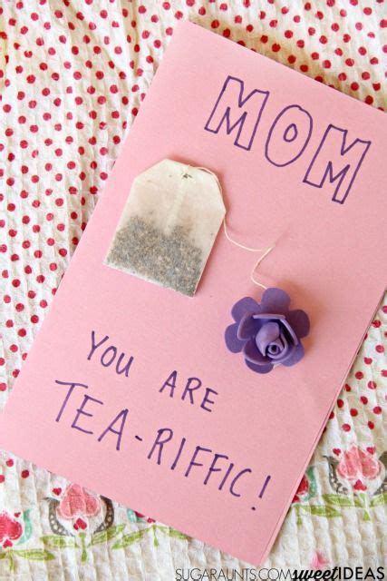 Your mom will love these diy mother's day crafts and gifts that come straight from the heart. Mother's Day You Are Tea-Riffic Card | Birthday cards for ...