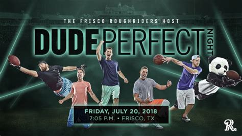The Frisco Roughriders Announce Dude Perfect Night