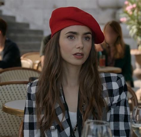 Emily In Paris Lily Collins Lilly Collins Outdoor Fashion Girl Day