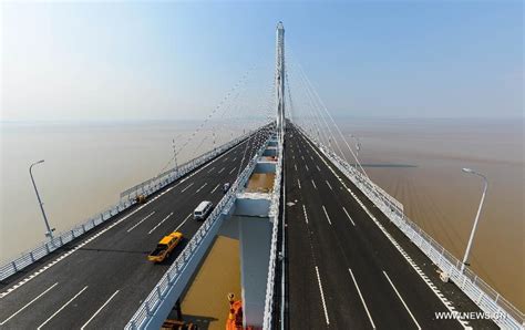 Worlds Longest And Widest Bridge Completed Highways Industry