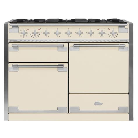 Two cast iron ovens offering roasting, baking and simmering radiant heat cooking functions. AGA Elise Dual Fuel Range