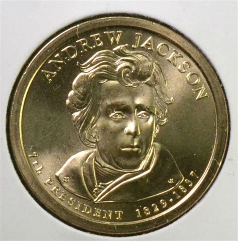 2008 P 7th President Andrew Jackson Dollar Bu