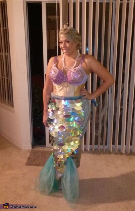 Mermaid Diy Halloween Costume Last Minute Costume Ideas