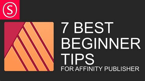 7 Best Beginner Tips For Affinity Publisher Youtube