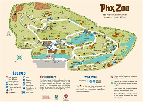 Printable San Diego Zoo Map