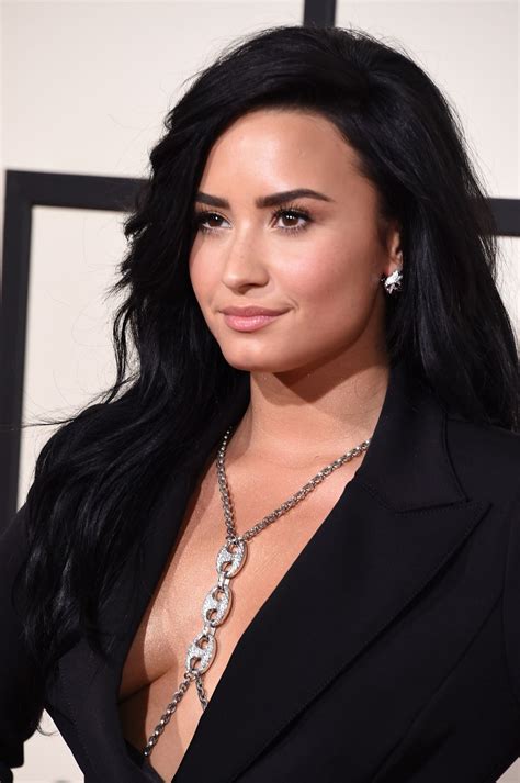 DEMI LOVATO at Grammy Awards 2016 in Los Angeles 02/15/2016 - HawtCelebs