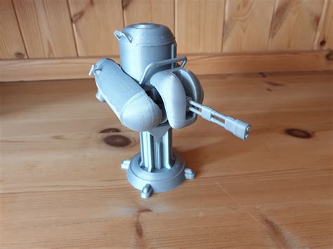 Fallout Automated Turret By Jannic Martin Download Free Stl Model