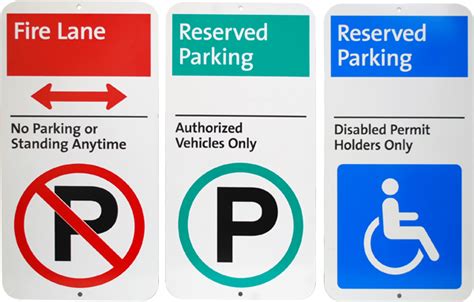 Parking Signs From 1910 To Present