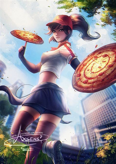 Pizza Delivery Sivir Wallpapers Fan Arts League Of Legends Lol