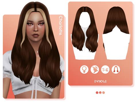Sims 4 Charlotte Hairstyle The Sims Book