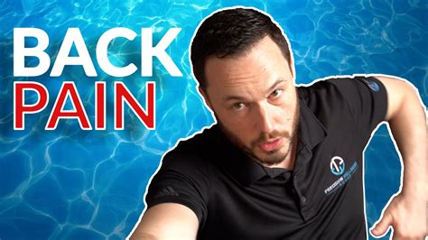 Back Pain And Swimming Is Swimming Good For Lower Back Pain Youtube