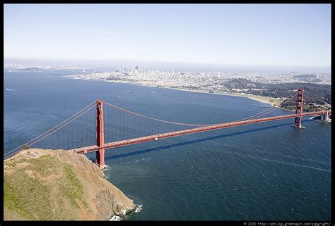 Photograph By Philip Greenspun Golden Gate Bridge Aerial 5